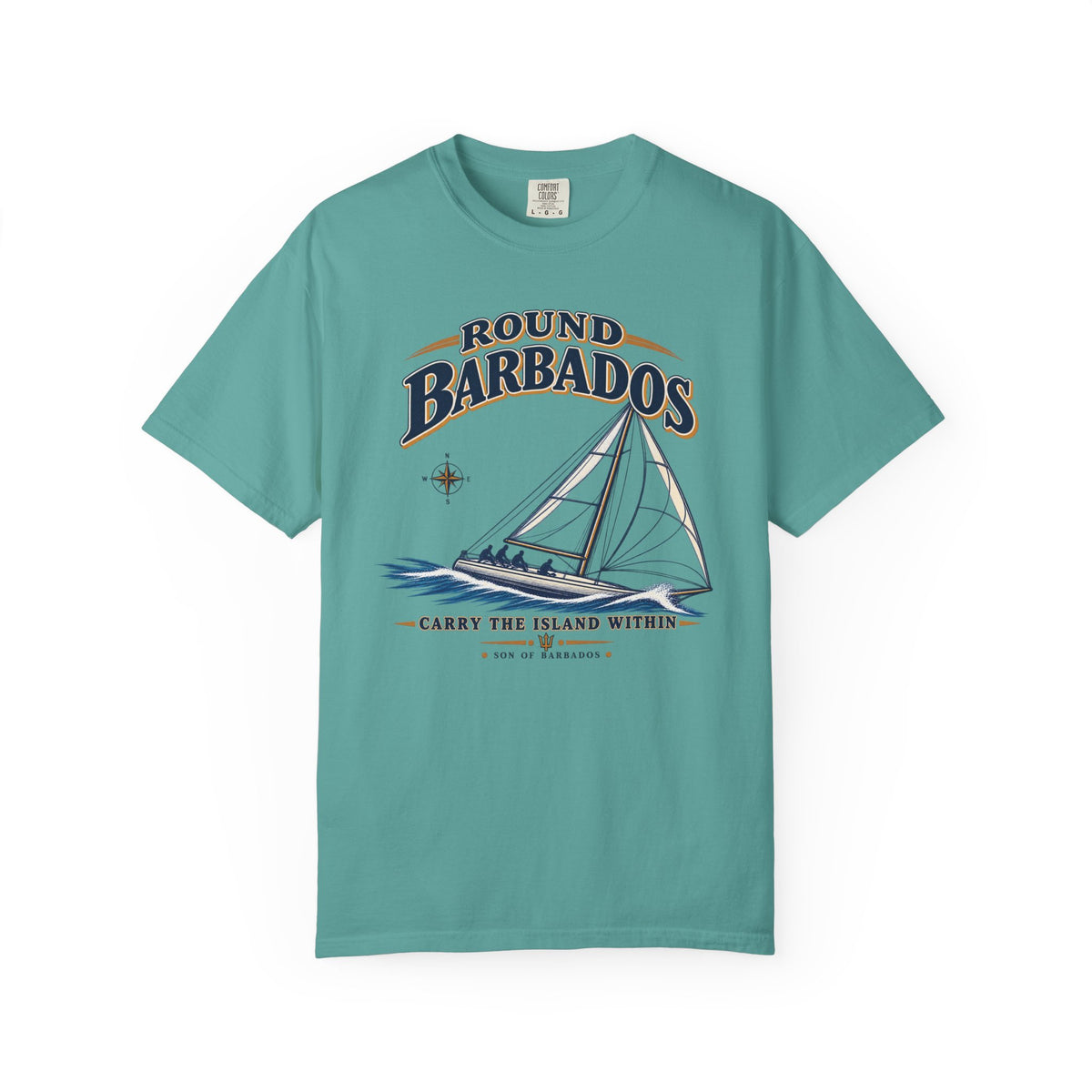 Round Barbados T‑Shirt