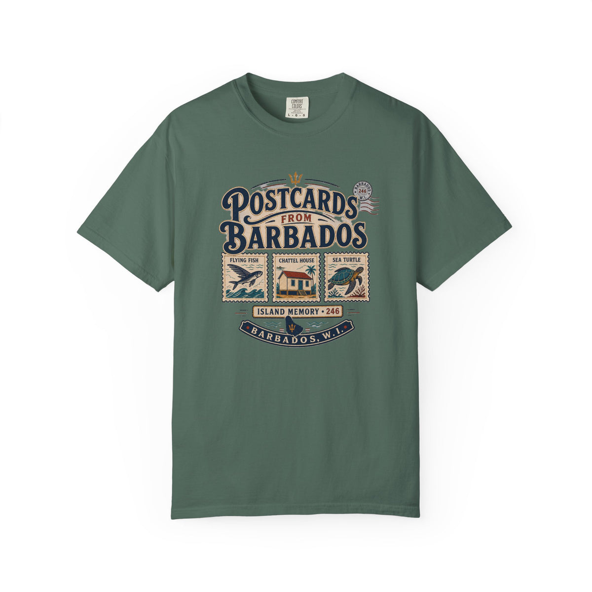Postcards From Barbados T-Shirt