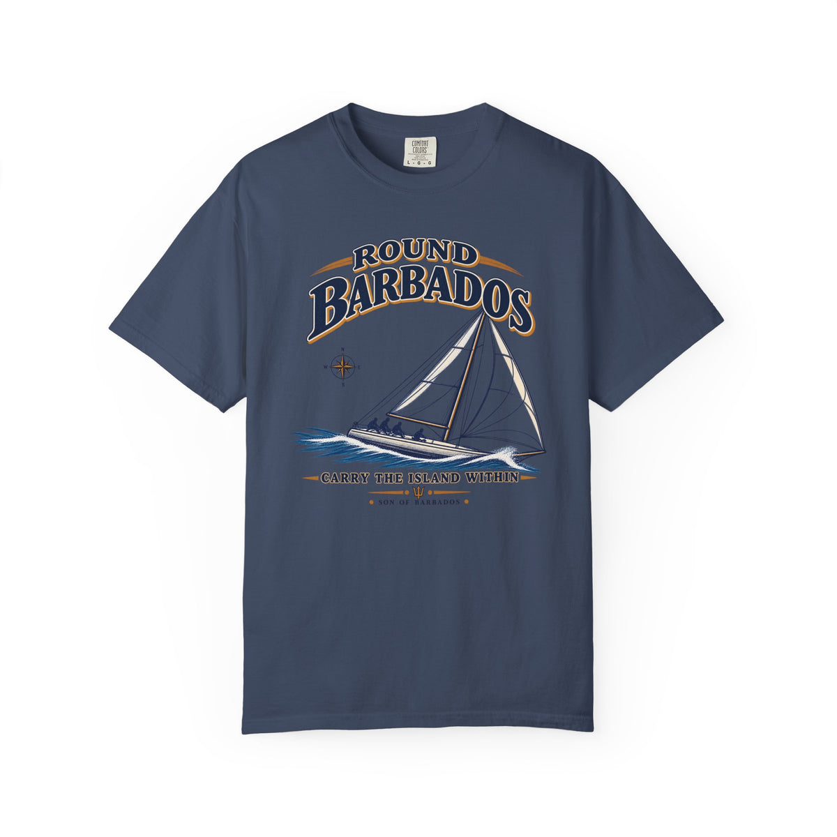 Round Barbados T‑Shirt