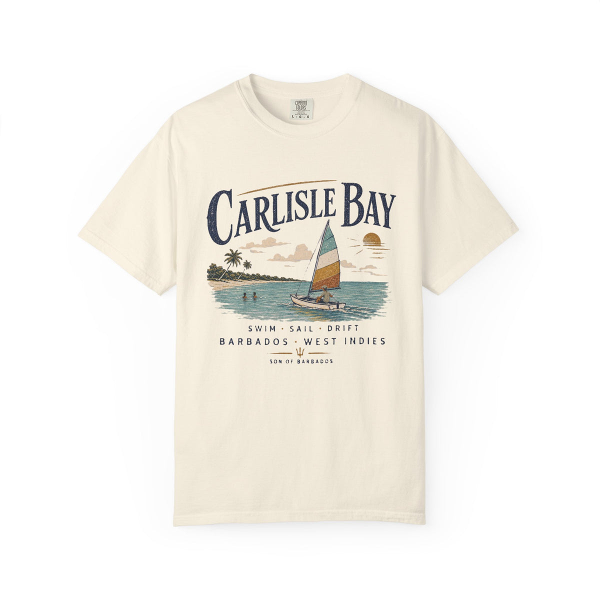 Carlisle Bay Swim Sail Drift T-Shirt