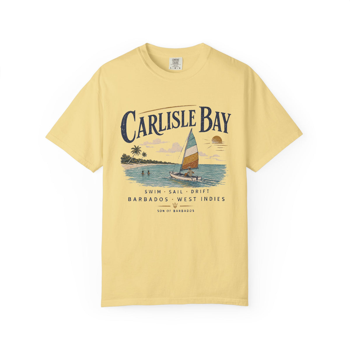Carlisle Bay Swim Sail Drift T-Shirt