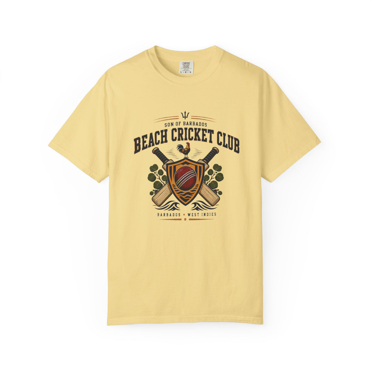 Beach Cricket Club Crest T-Shirt