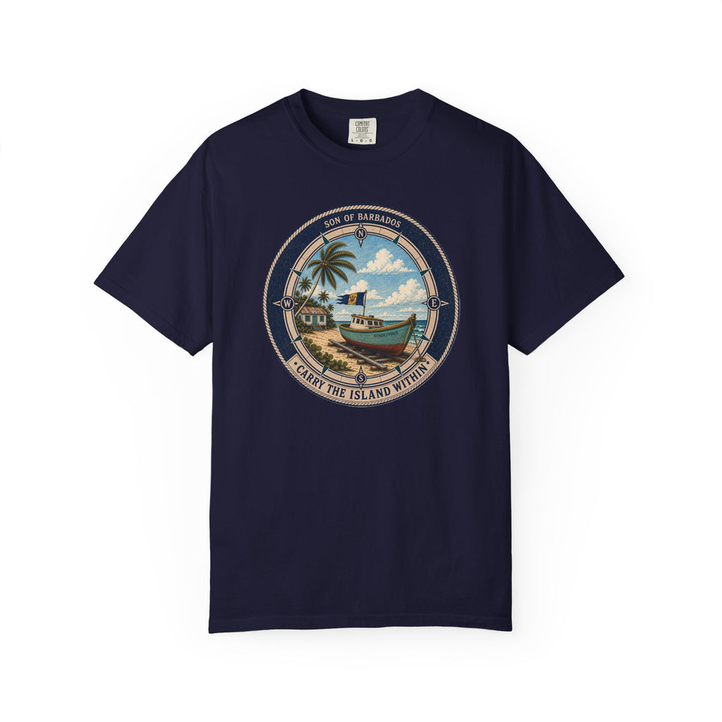 Son Of Barbados Nautical Seal T-shirt
