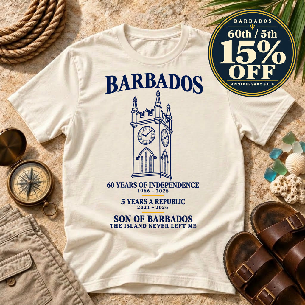 Anniversary Barbados Clock Tower  T-Shirt