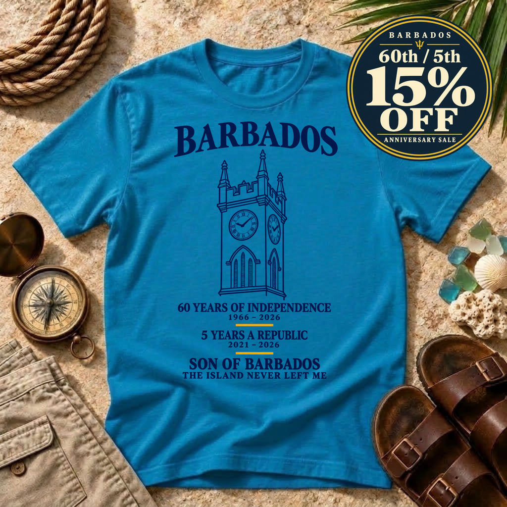 Anniversary Barbados Clock Tower  T-Shirt
