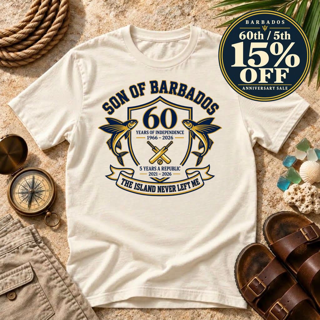 Anniversary Son Of Barbados Crest T-Shirt
