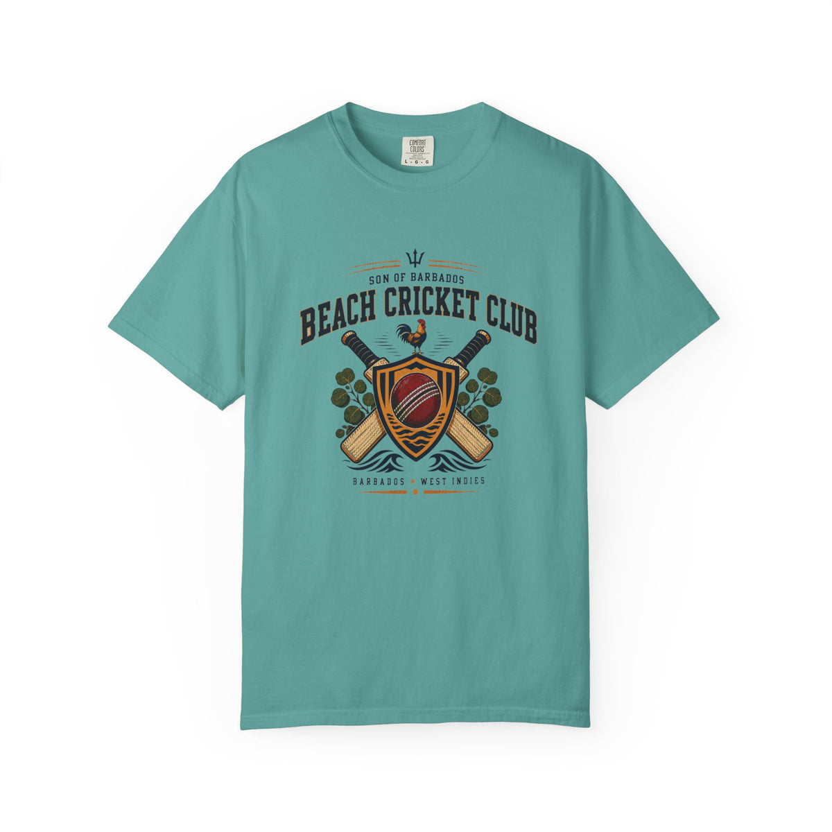 Beach Cricket Club Crest T-Shirt