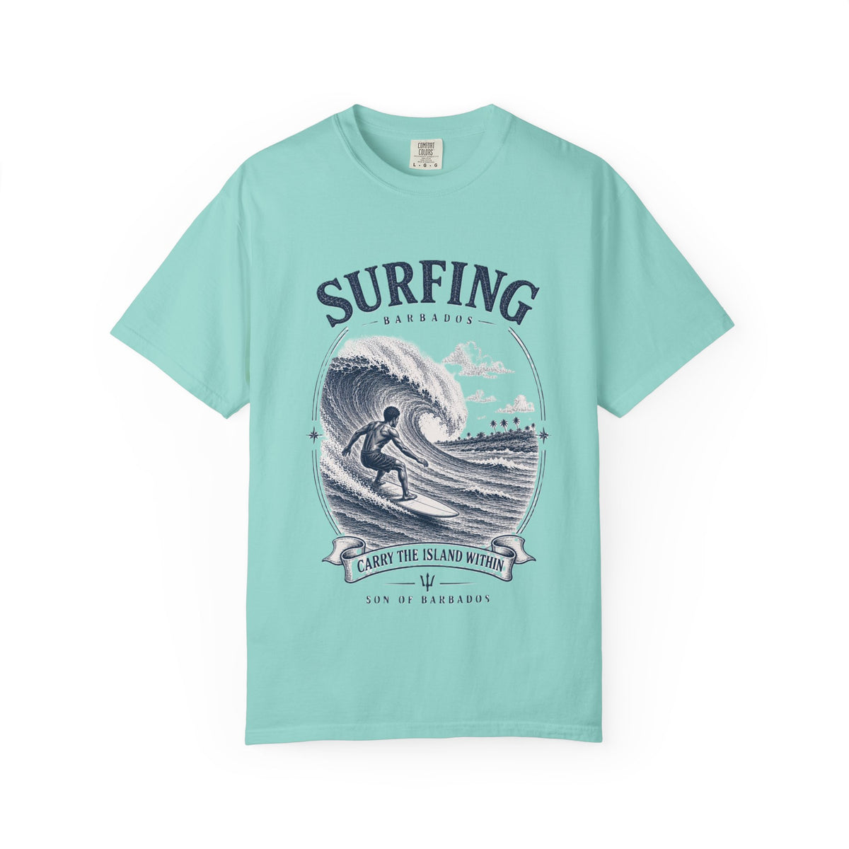 Surfing Carry The Island Within T-Shirt