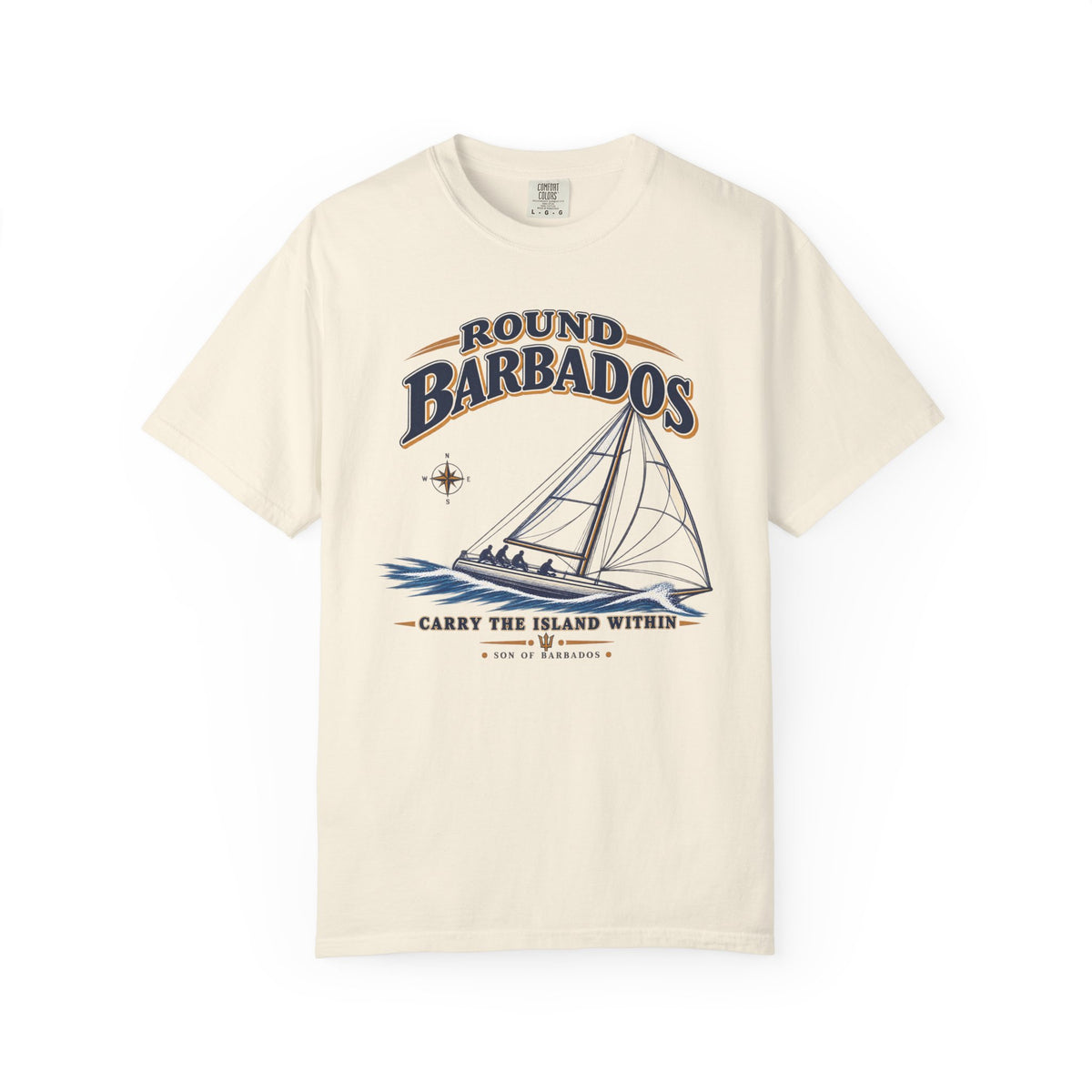 Round Barbados T‑Shirt