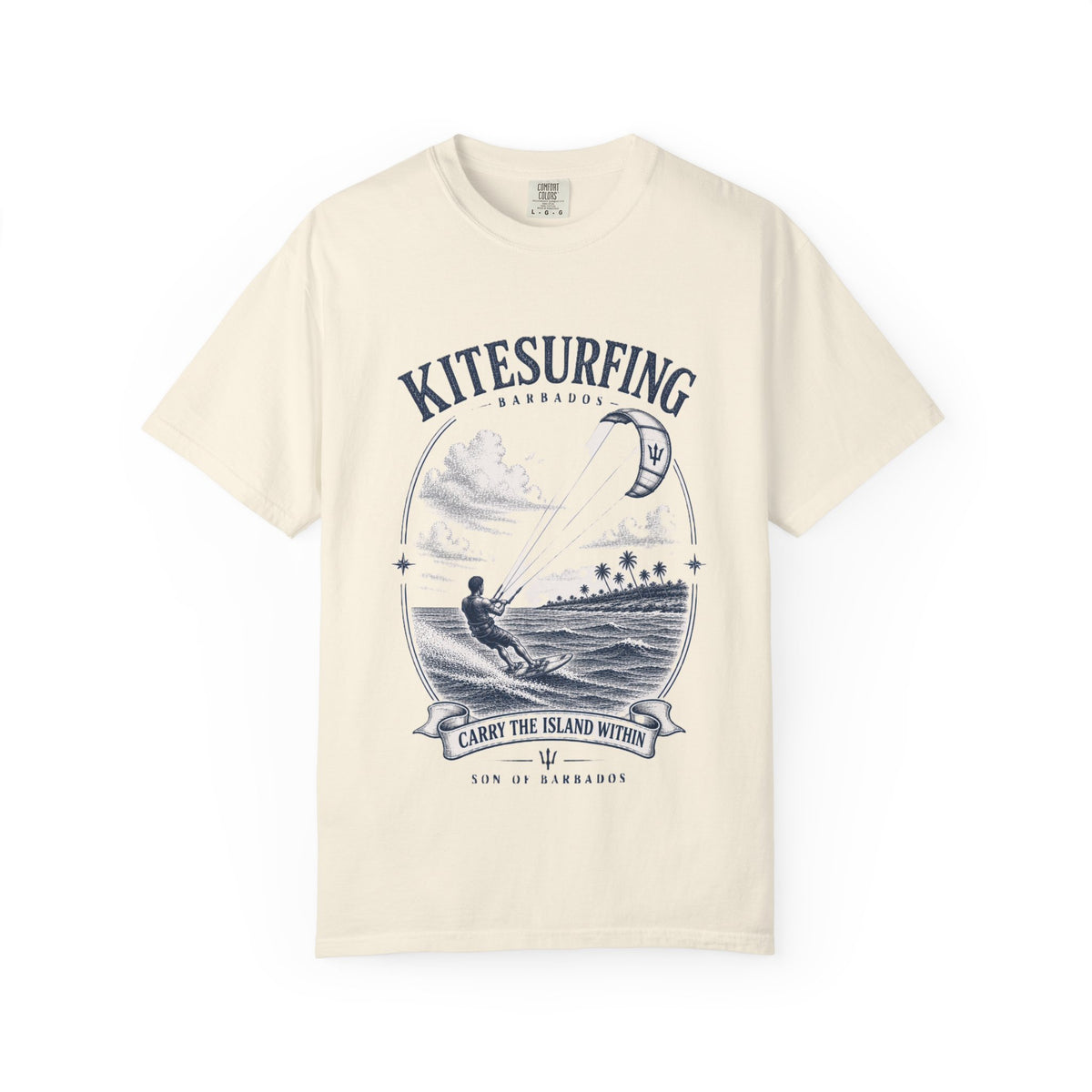 Kitesurfing Island Within  T-Shirt