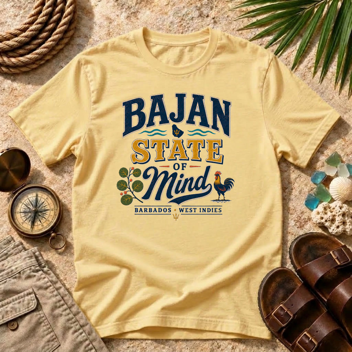 Bajan State Of Mind T-Shirt