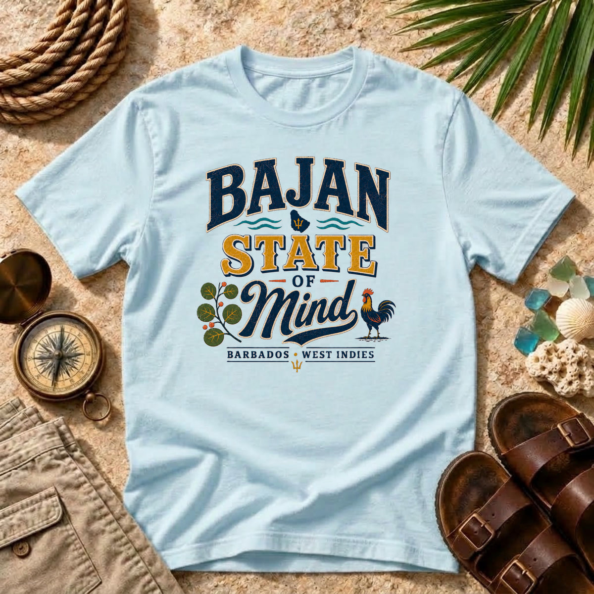 Bajan State Of Mind T-Shirt