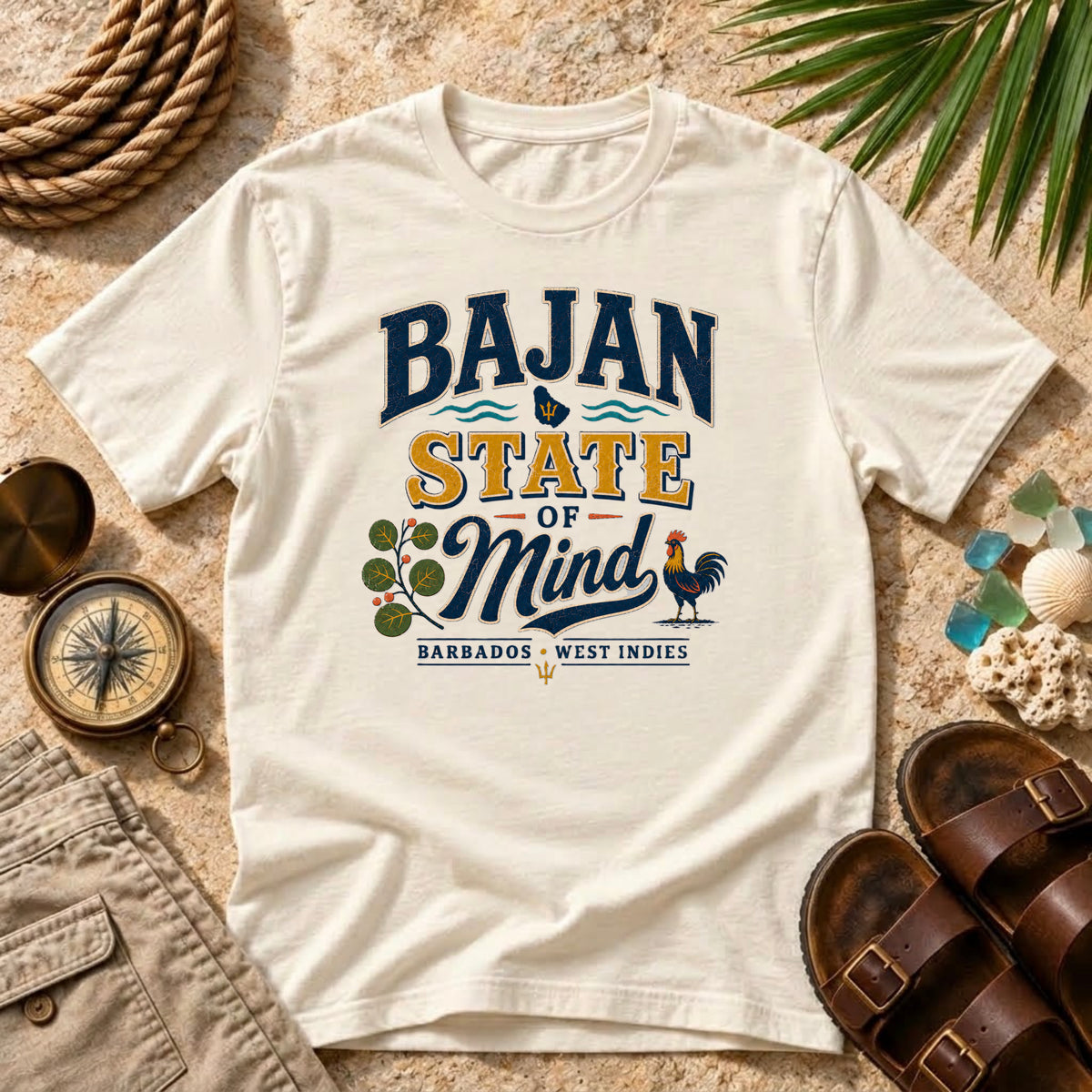 Bajan State Of Mind T-Shirt