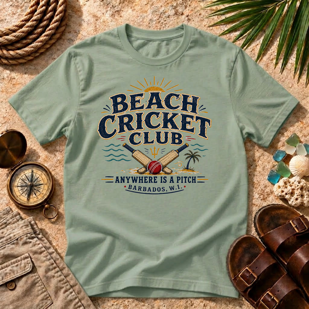 Beach Cricket Club T-Shirt