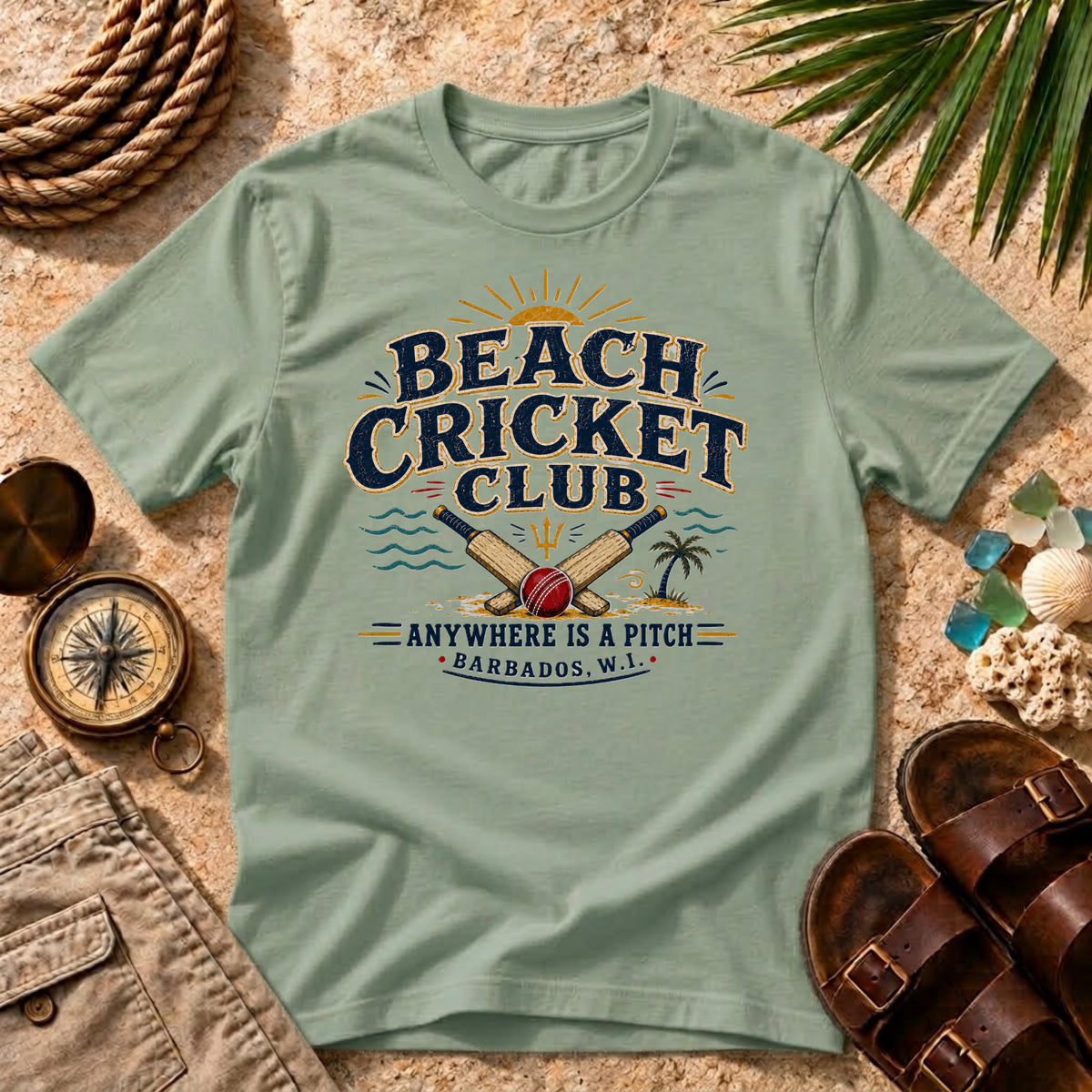 Beach Cricket Club T-Shirt