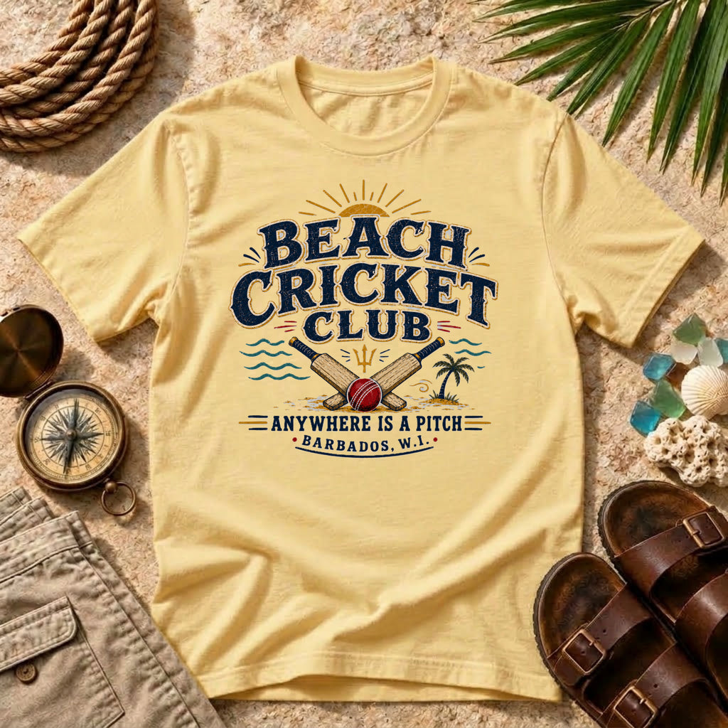 Beach Cricket Club T-Shirt