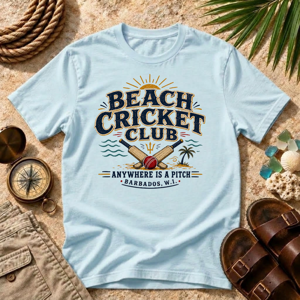 Beach Cricket Club T-Shirt