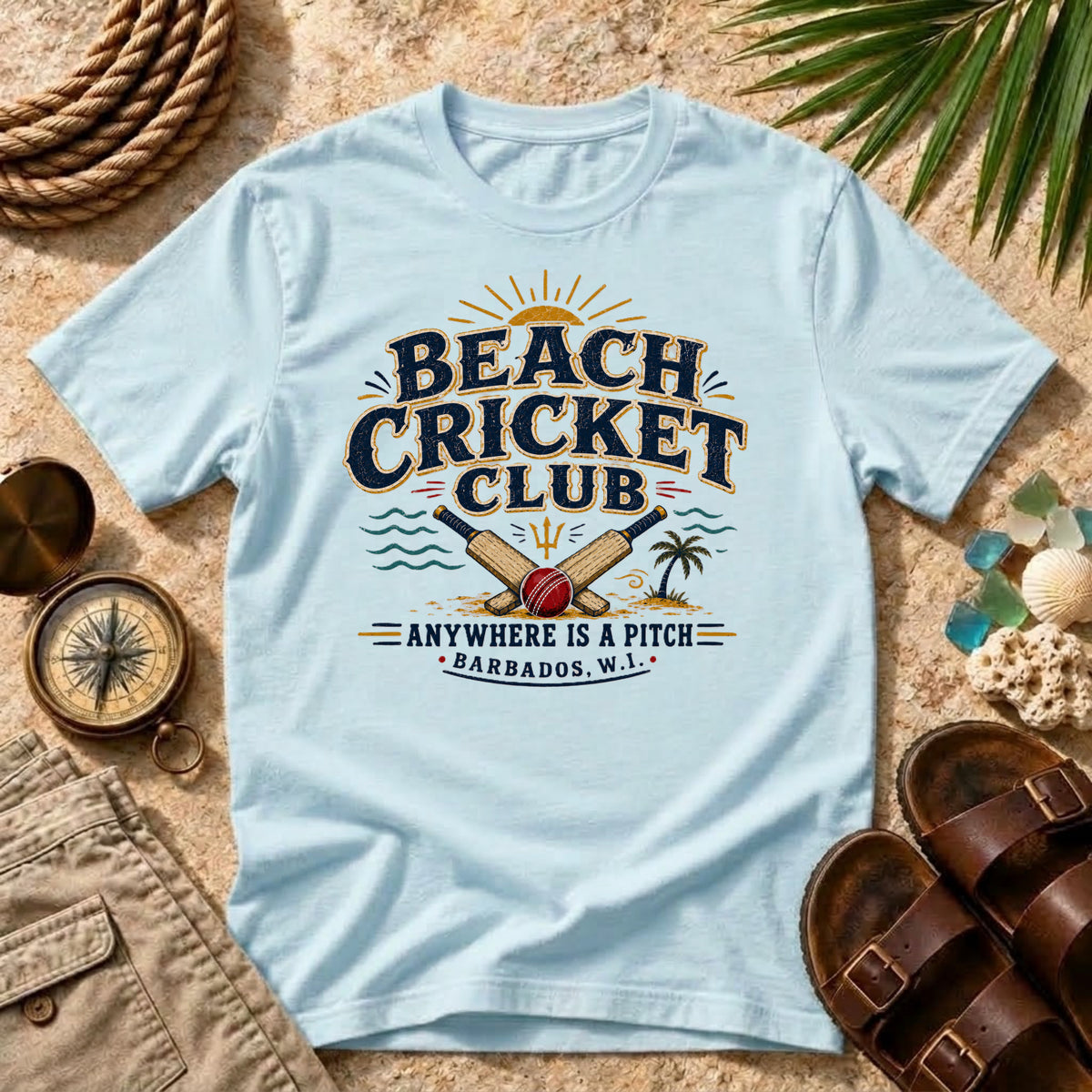 Beach Cricket Club T-Shirt