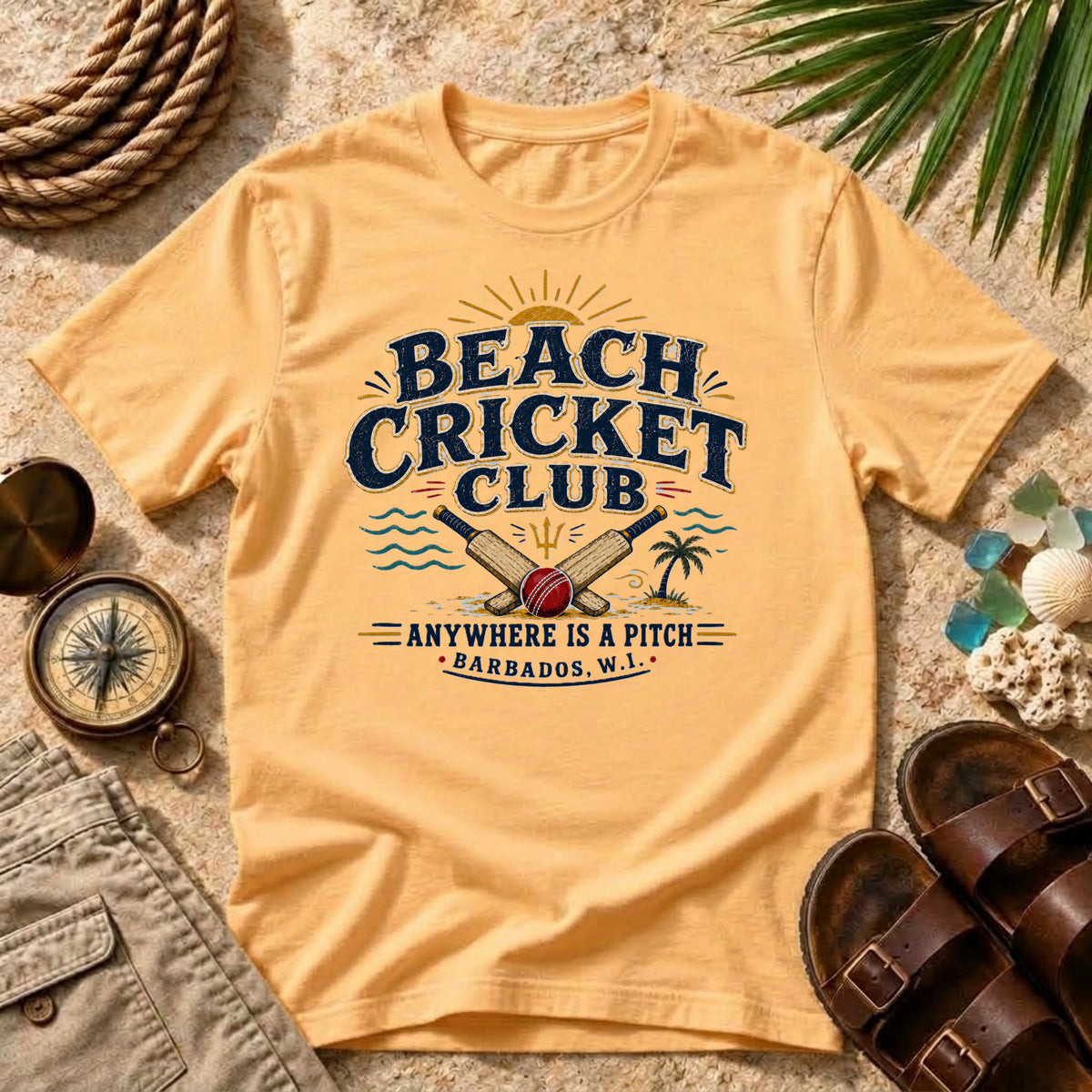 Beach Cricket Club T-Shirt