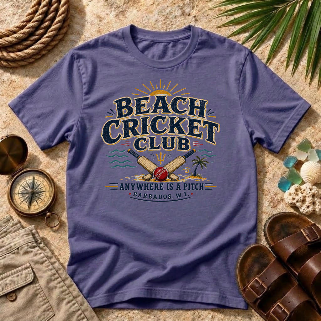 Beach Cricket Club T-Shirt