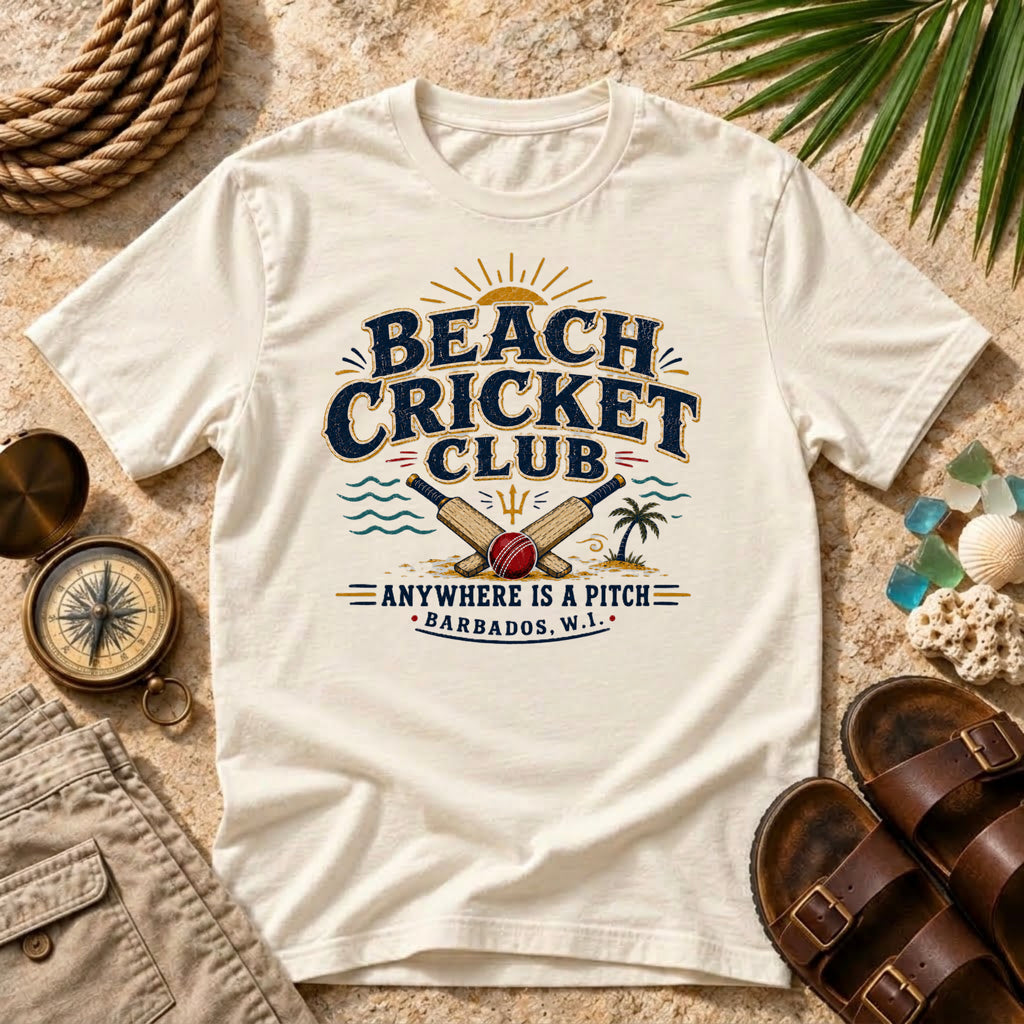 Beach Cricket Club T-Shirt