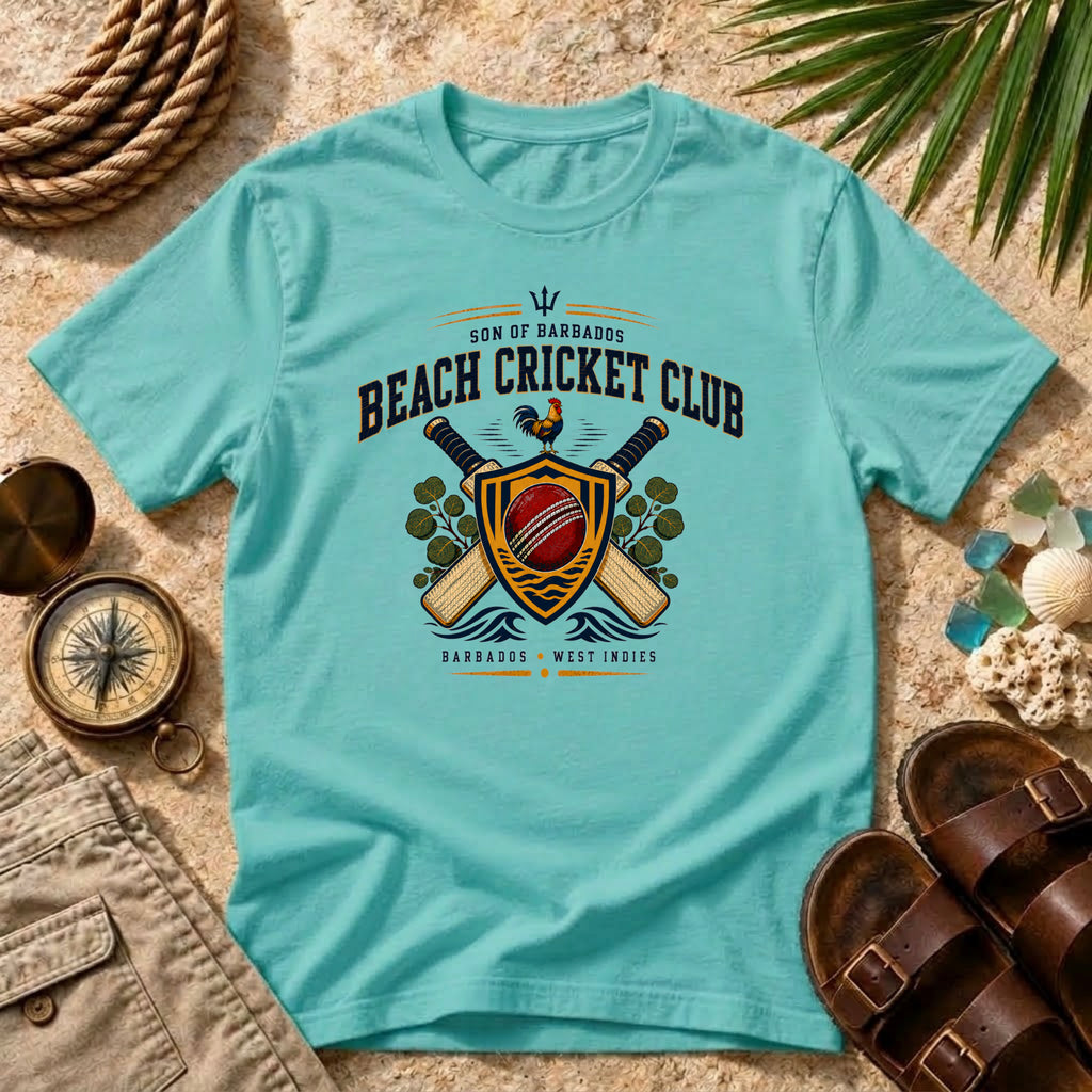 Beach Cricket Club Crest T-Shirt