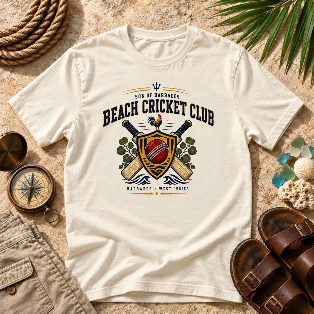 Beach Cricket Club Crest T-Shirt