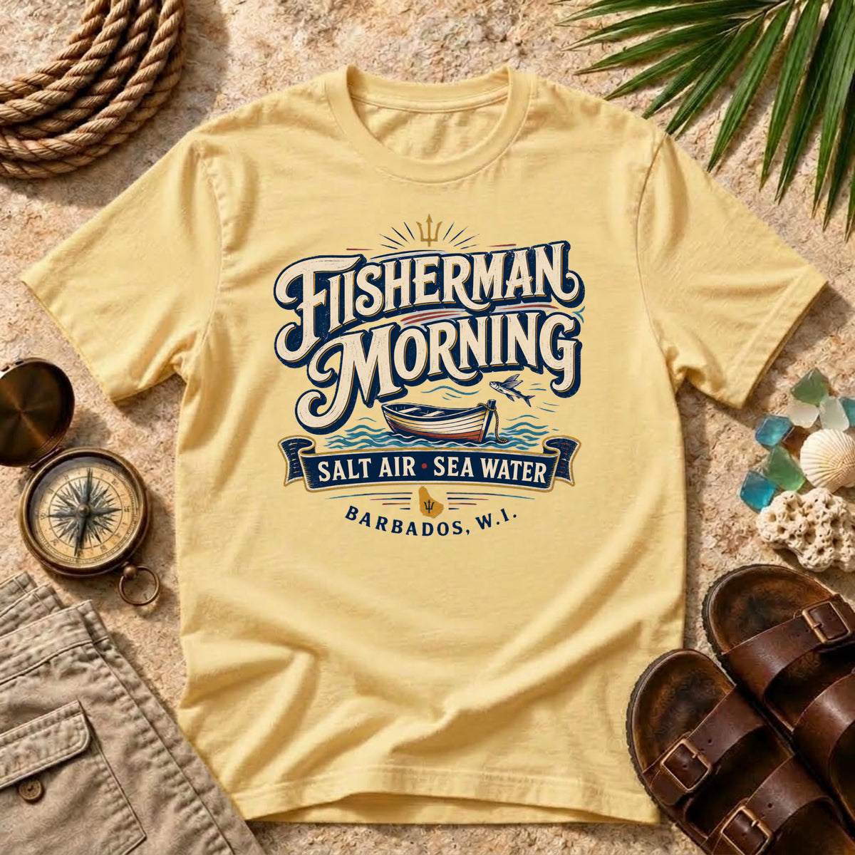 Fisherman Morning T-Shirt