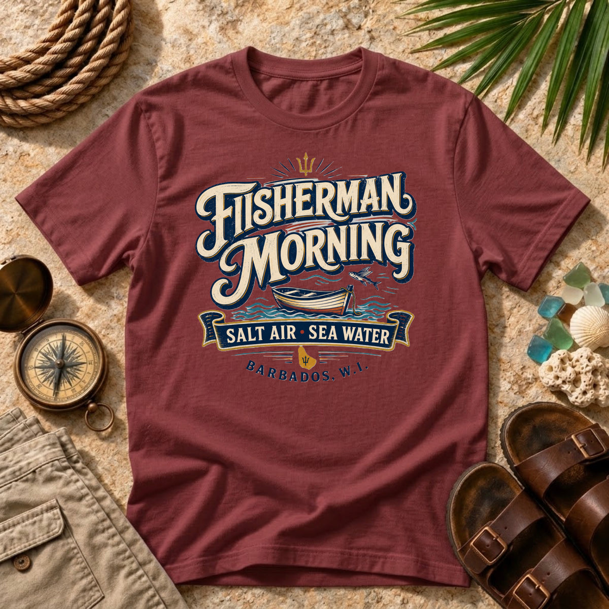 Fisherman Morning T-Shirt