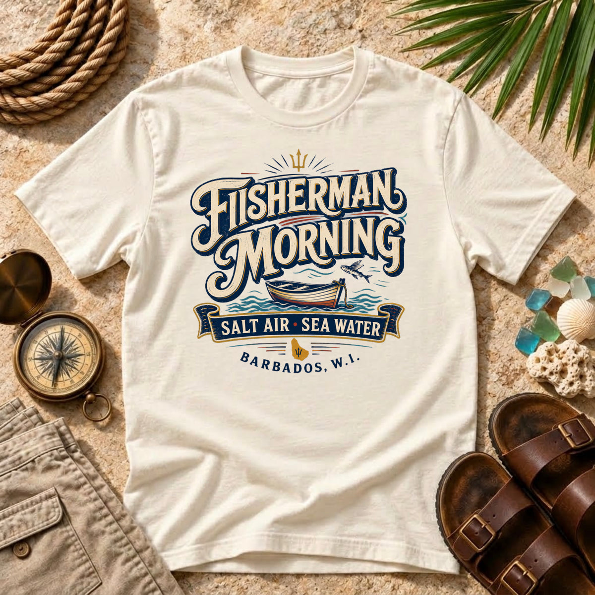 Fisherman Morning T-Shirt