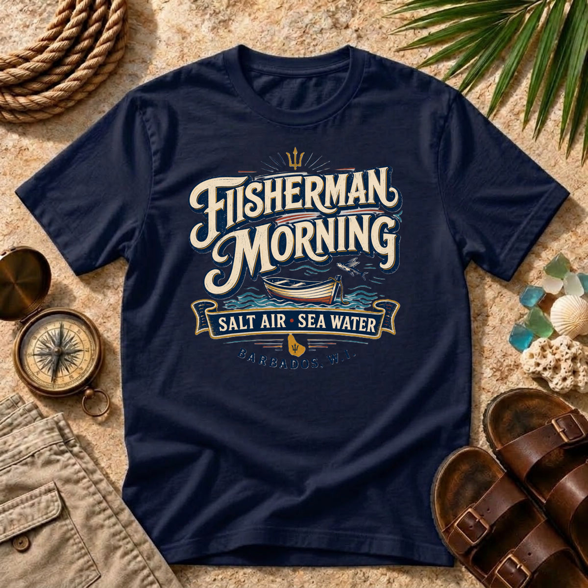 Fisherman Morning T-Shirt