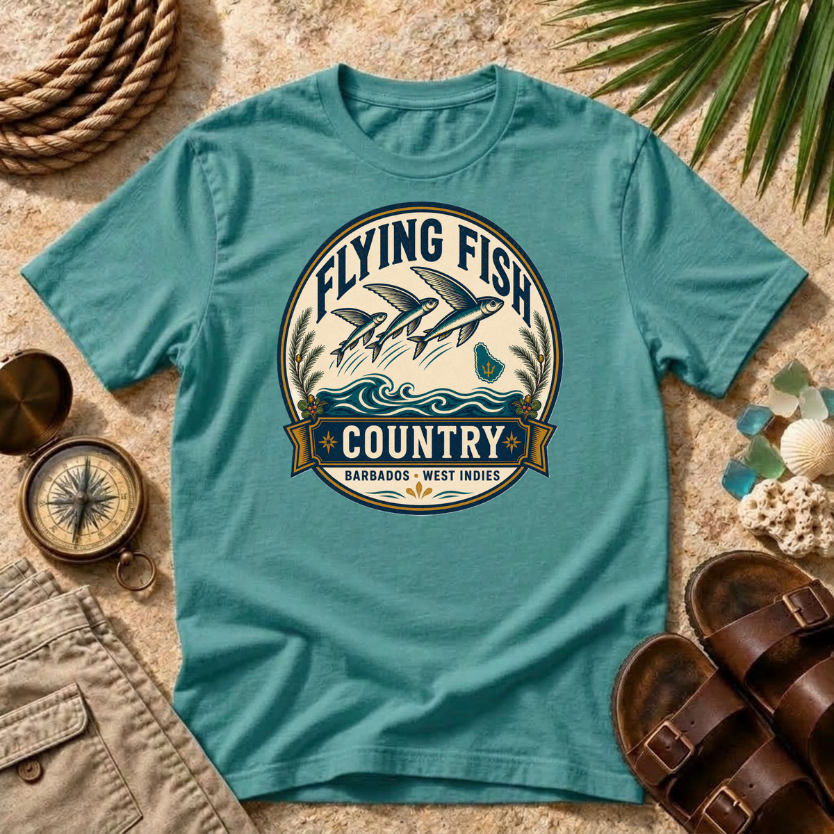 Flying Fish Country T-Shirt