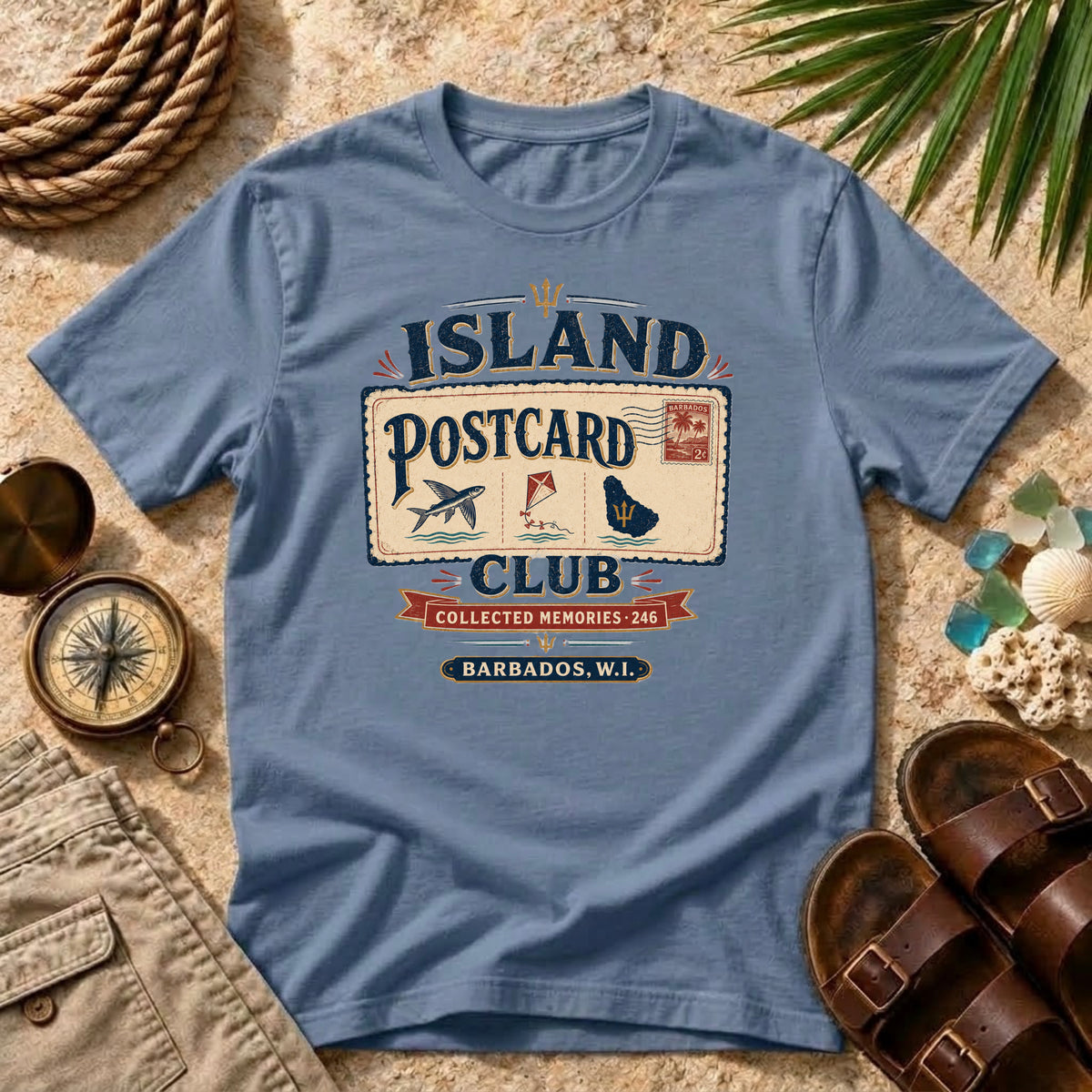 Island Postcard Club T-Shirt