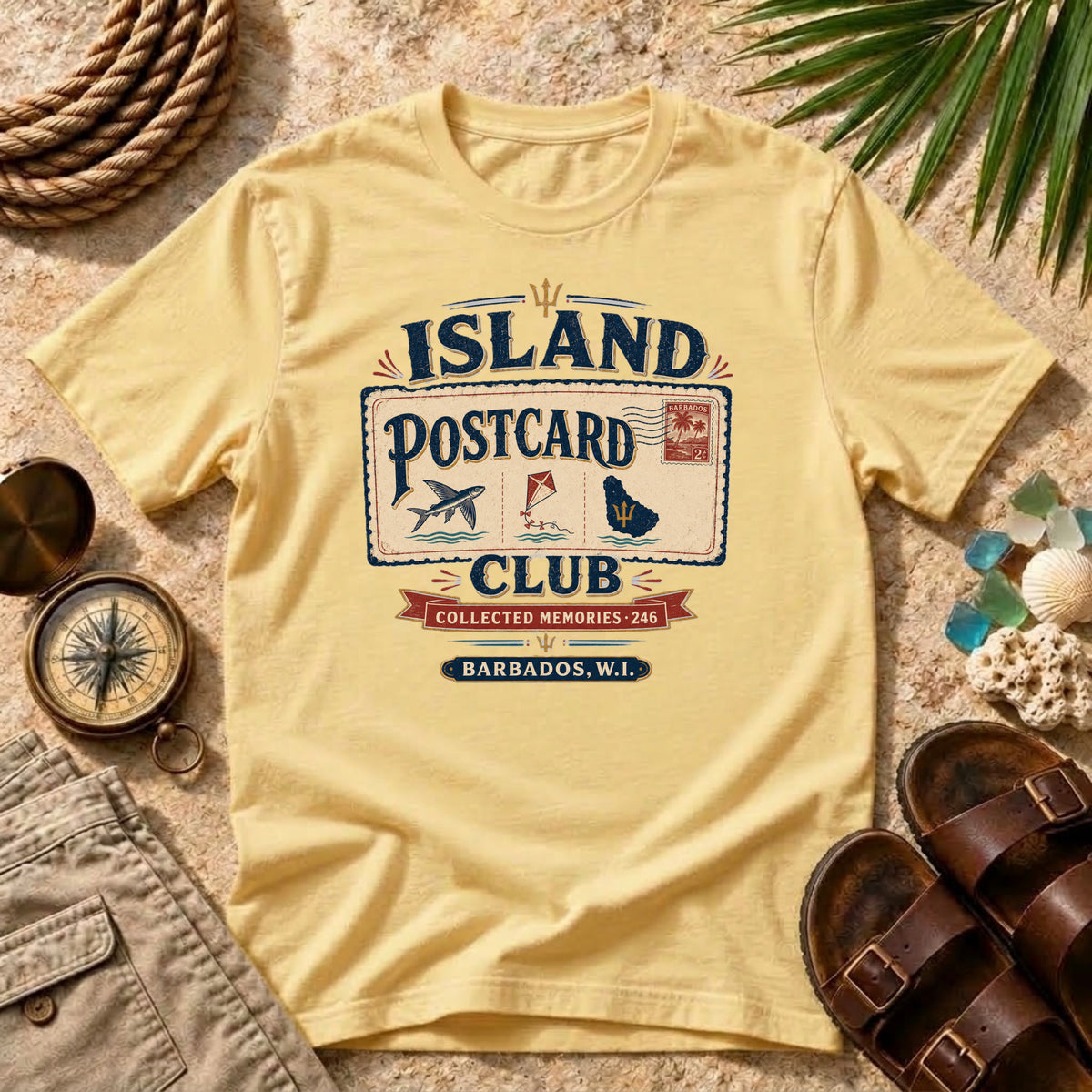 Island Postcard Club T-Shirt