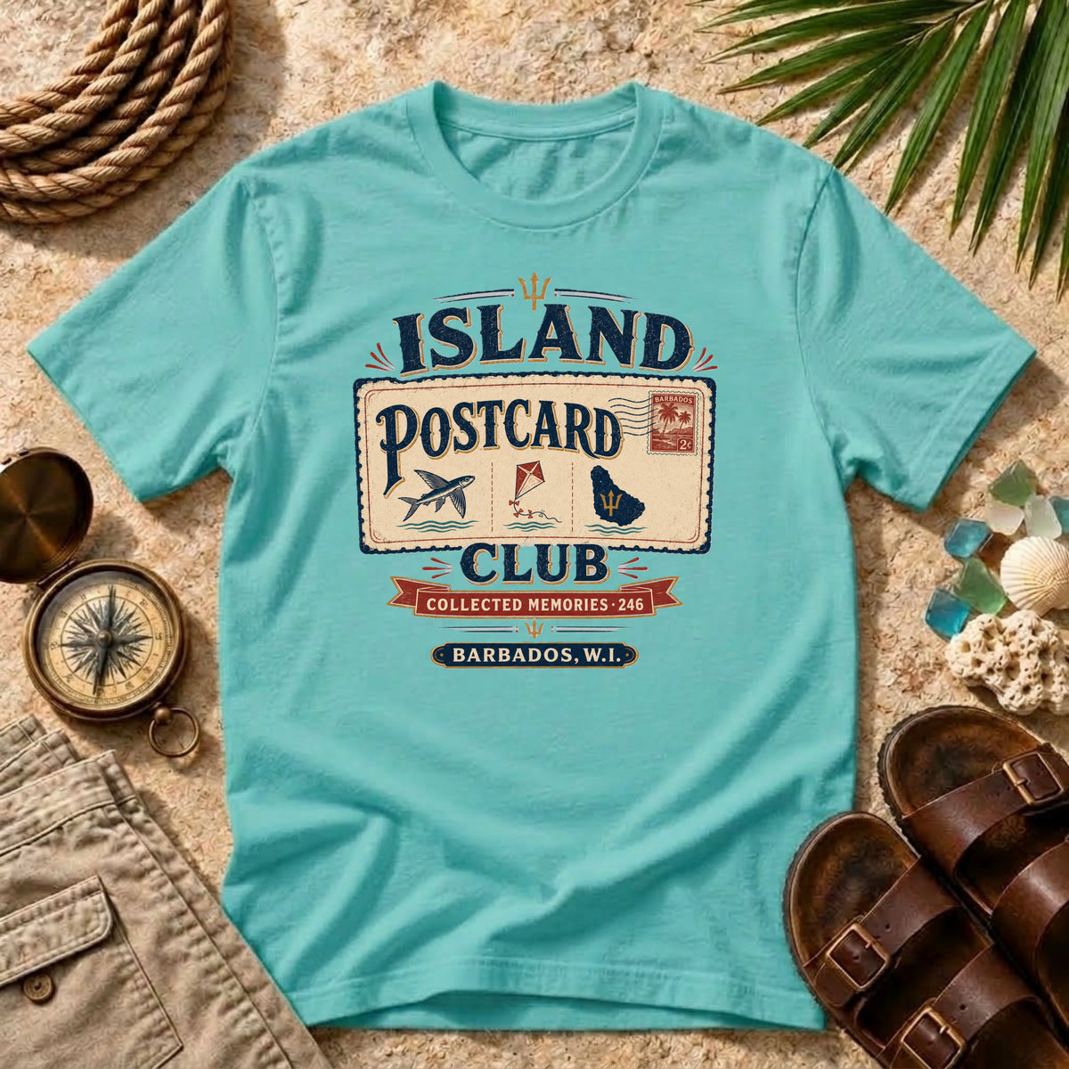 Island Postcard Club T-Shirt
