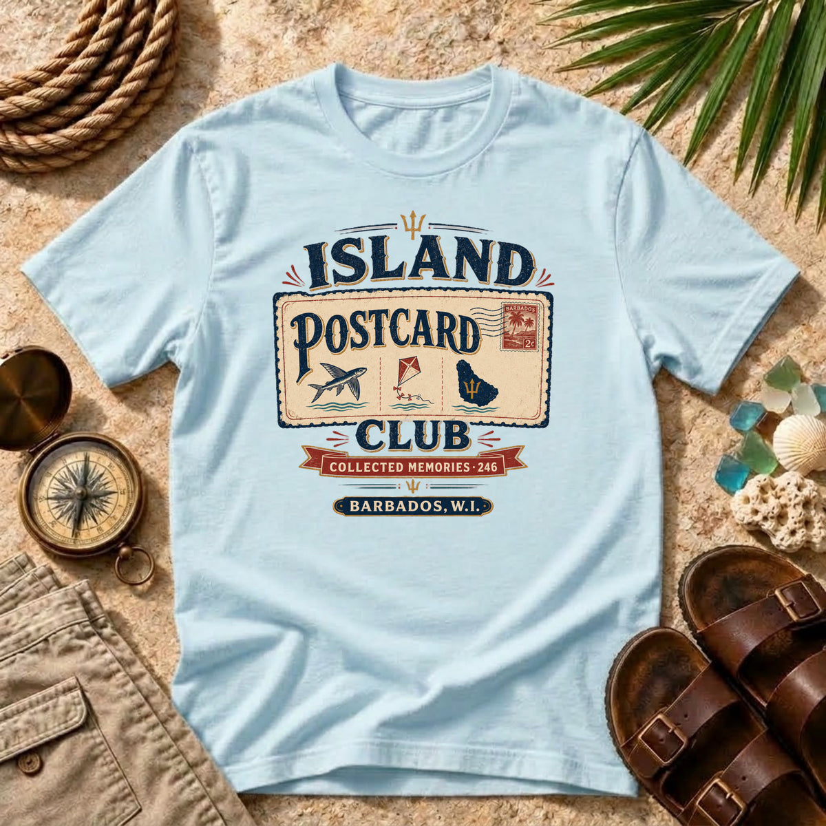 Island Postcard Club T-Shirt