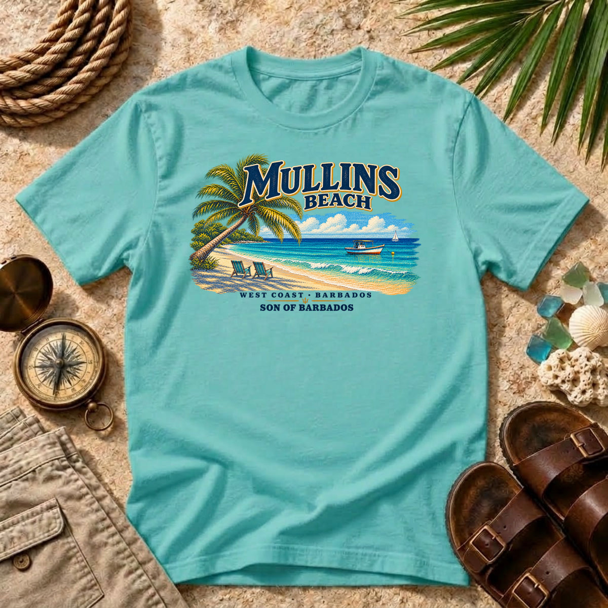 Mullins Beach Barbados T-Shirt