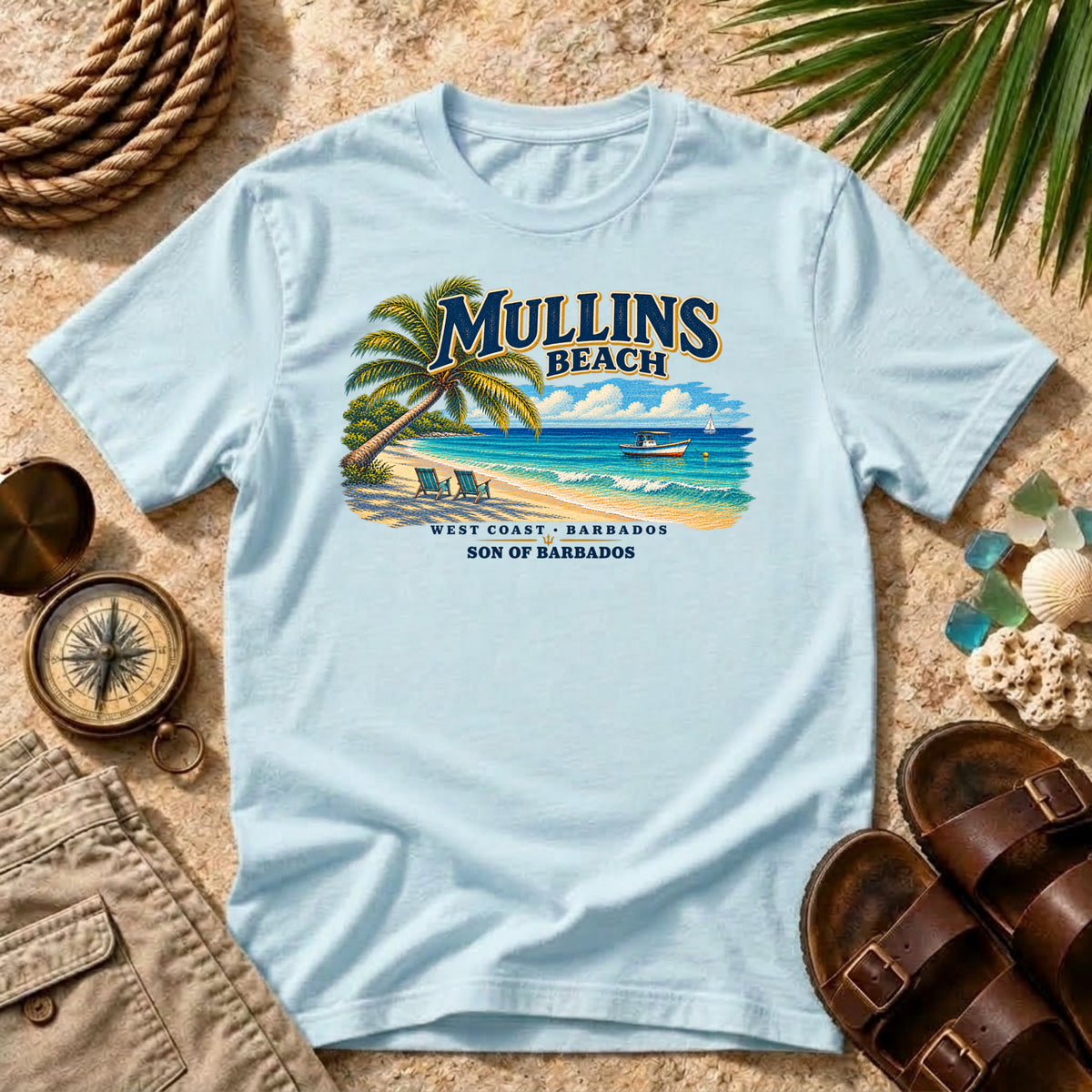 Mullins Beach Barbados T-Shirt