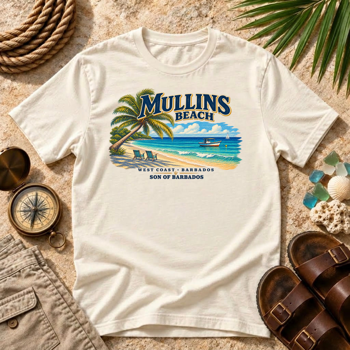 Mullins Beach Barbados T-Shirt