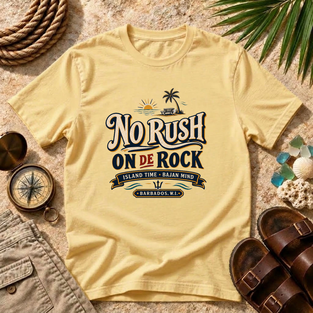 No Rush On De Rock T-Shirt