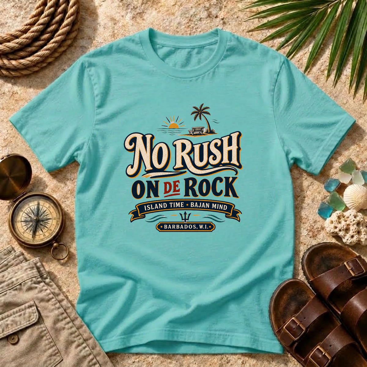 No Rush On De Rock T-Shirt