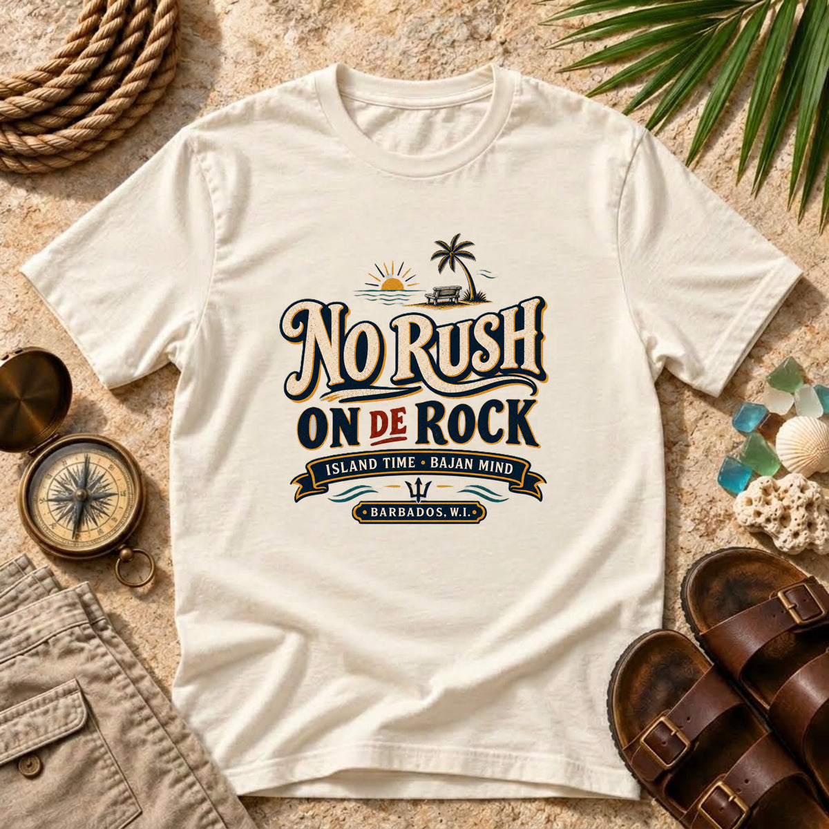 No Rush On De Rock T-Shirt