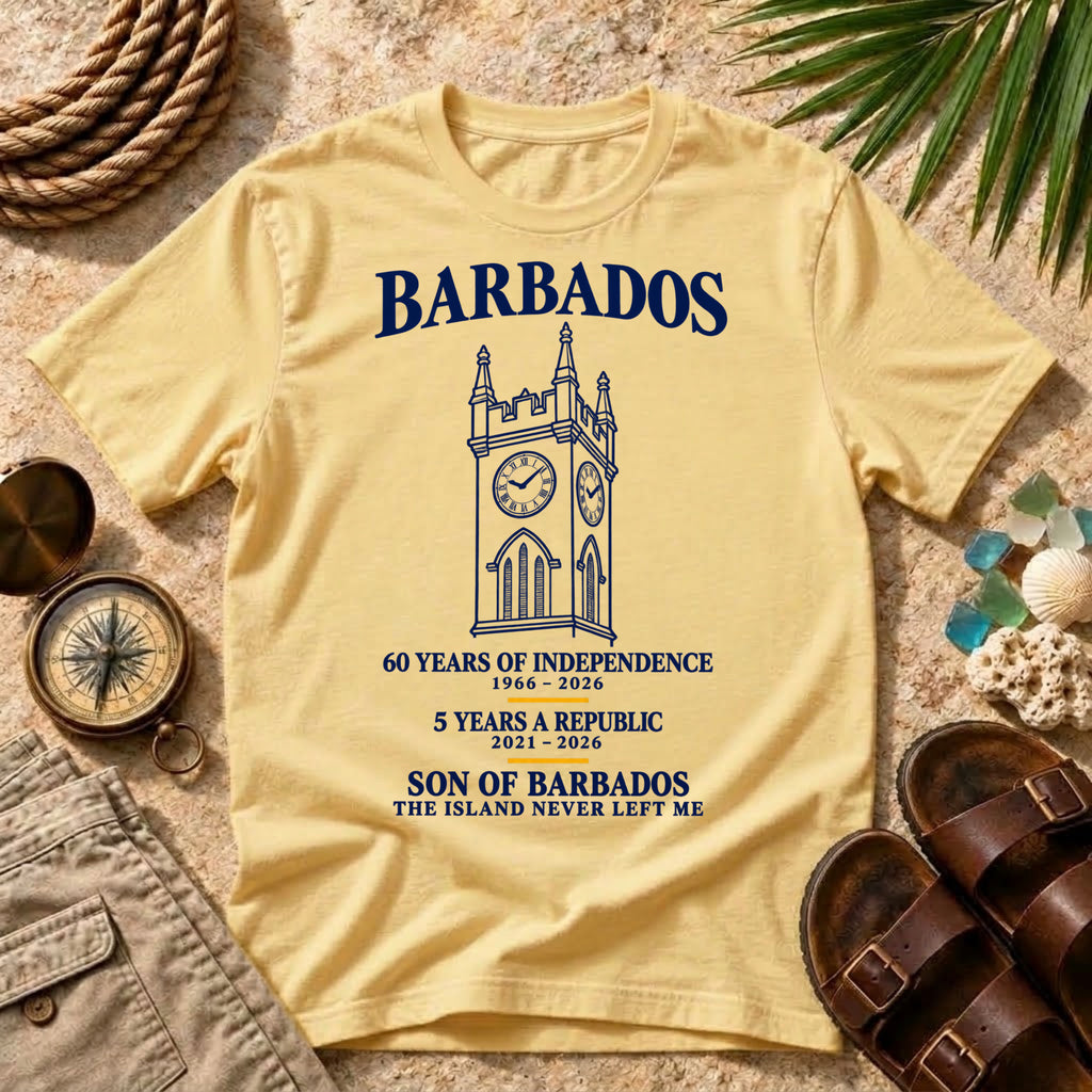 Anniversary Barbados Clock Tower  T-Shirt