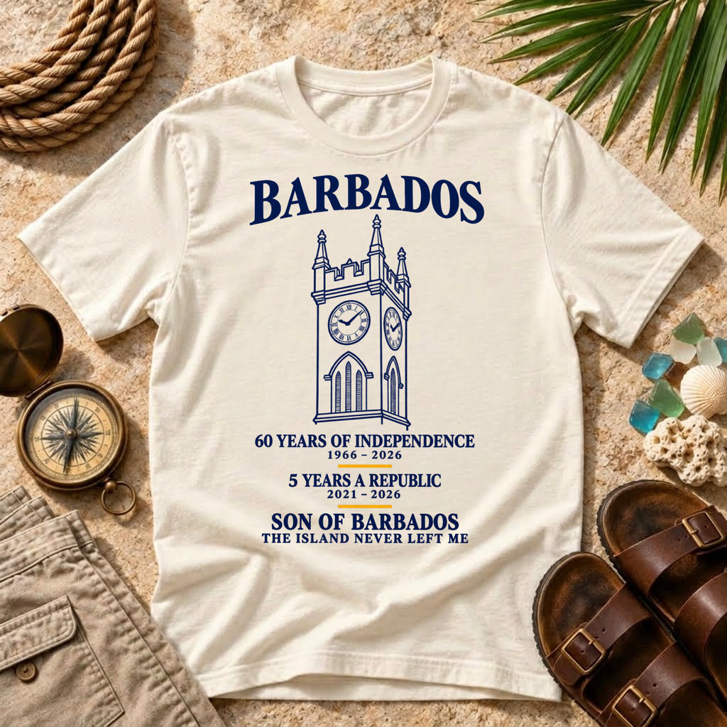 Anniversary Barbados Clock Tower  T-Shirt