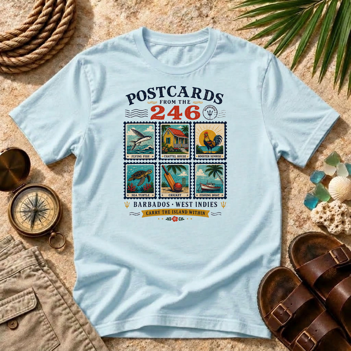 Postcards From The 246 T-Shirt