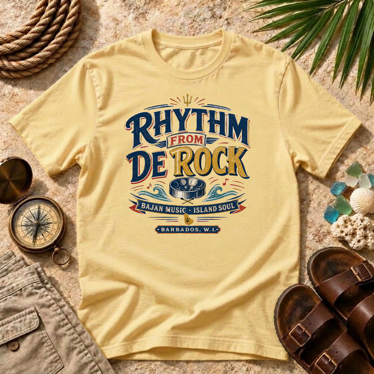 Rhythm From De Rock T-Shirt