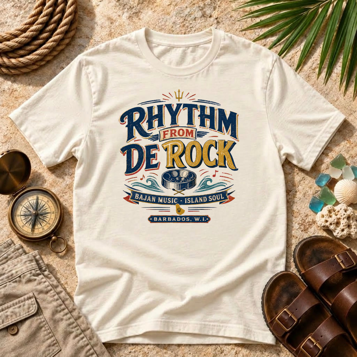 Rhythm From De Rock T-Shirt