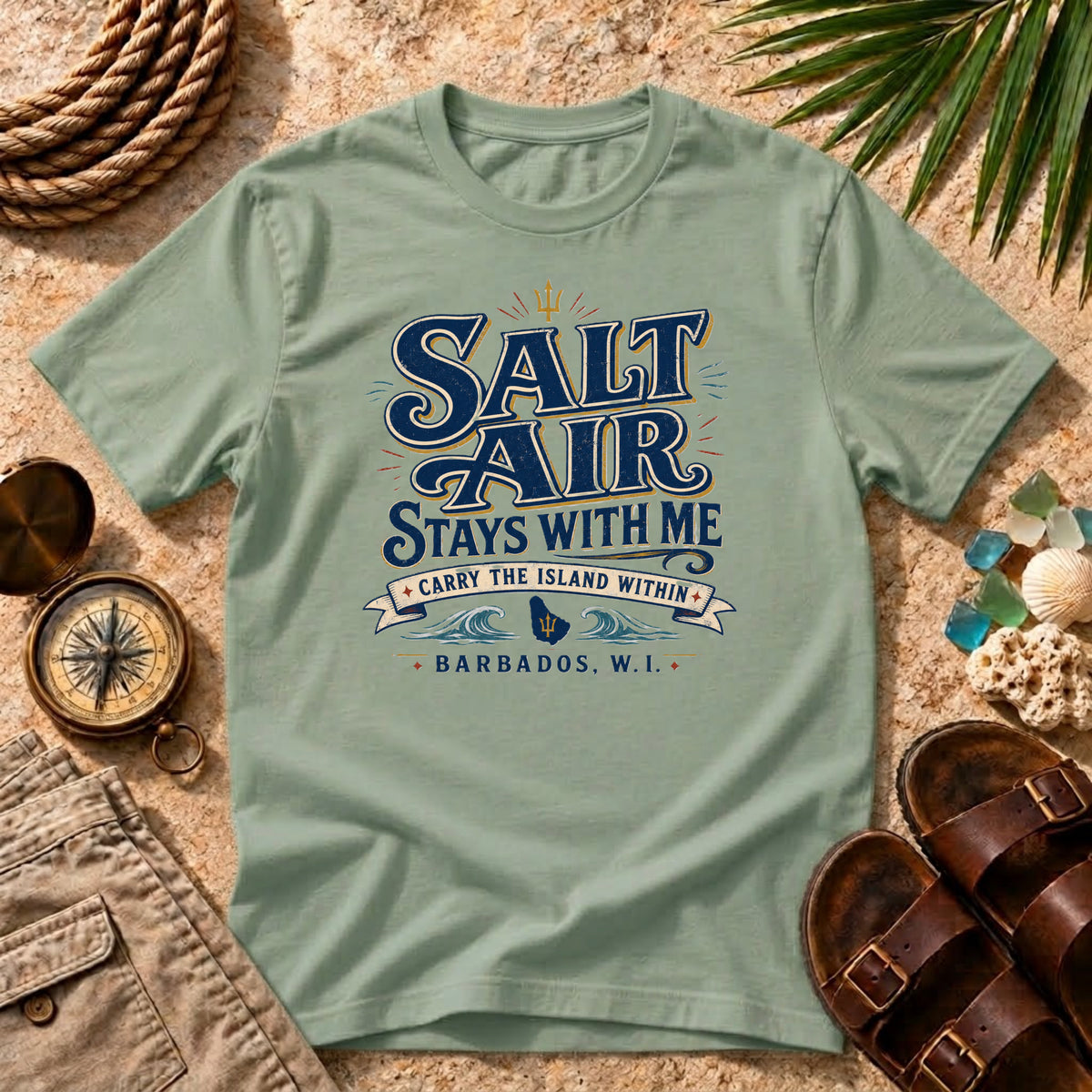 Salt Air Stays With Me T-Shirt