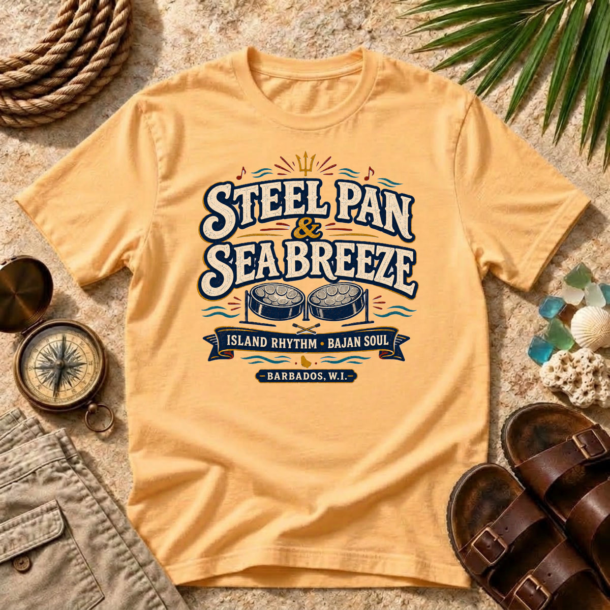 Steel Pan & Sea Breeze T-Shirt