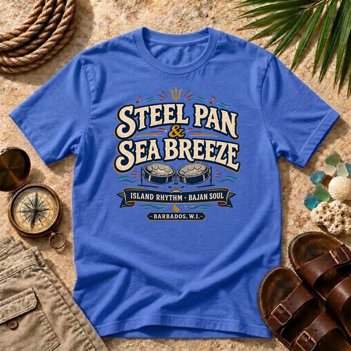 Steel Pan & Sea Breeze T-Shirt